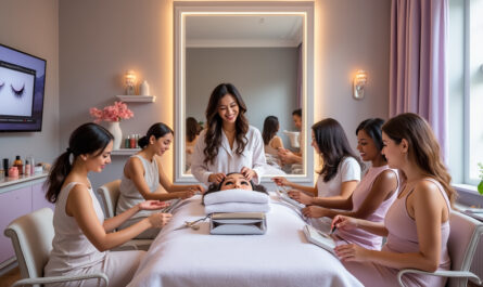 découvrez notre formation d'extension de cils, conçue pour vous fournir toutes les compétences nécessaires afin de réussir dans ce domaine en pleine expansion. apprenez les techniques professionnelles, profitez de conseils d'experts et démarquez-vous en devenant une spécialiste de l'extension de cils.