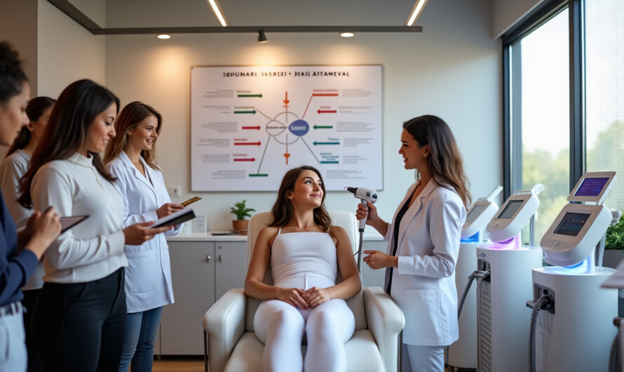 Pourquoi suivre une formation epilation laser ? Avantages et débouchés