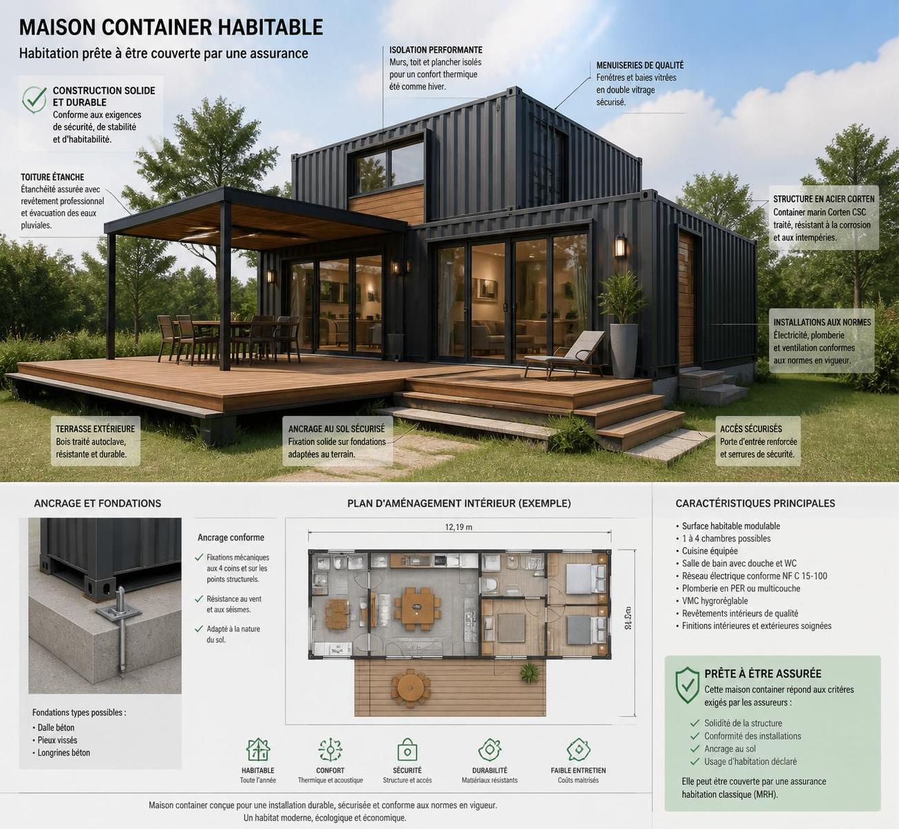 découvrez les démarches essentielles et les assureurs spécialisés pour couvrir efficacement votre maison container habitable. guide pratique et conseils personnalisés.