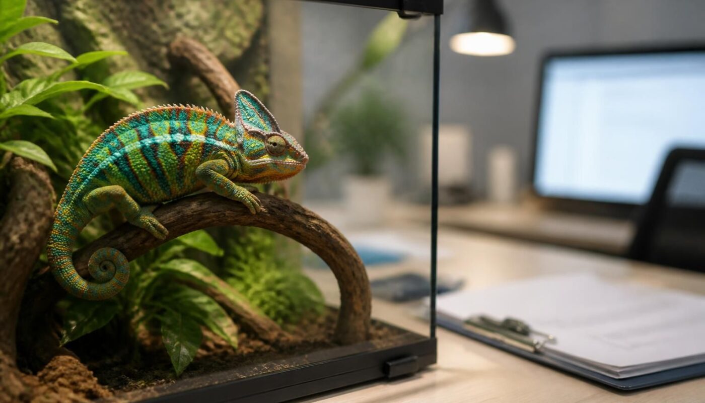 assurance spécialisée pour reptiles exotiques détenus sous certificat de capacité. protégez votre animal avec une couverture adaptée à ses besoins.