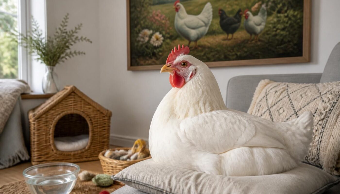 obtenez une assurance santé adaptée pour votre poule de compagnie déclarée comme animal domestique, afin de garantir sa protection et ses soins vétérinaires.