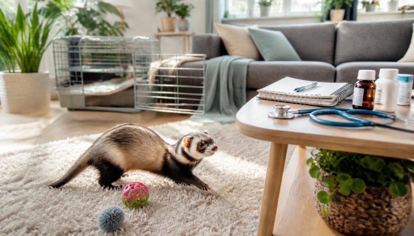 découvrez notre mutuelle spécialement conçue pour les furets vivant en appartement, offrant des remboursements vétérinaires réels pour prendre soin de votre compagnon en toute sérénité.
