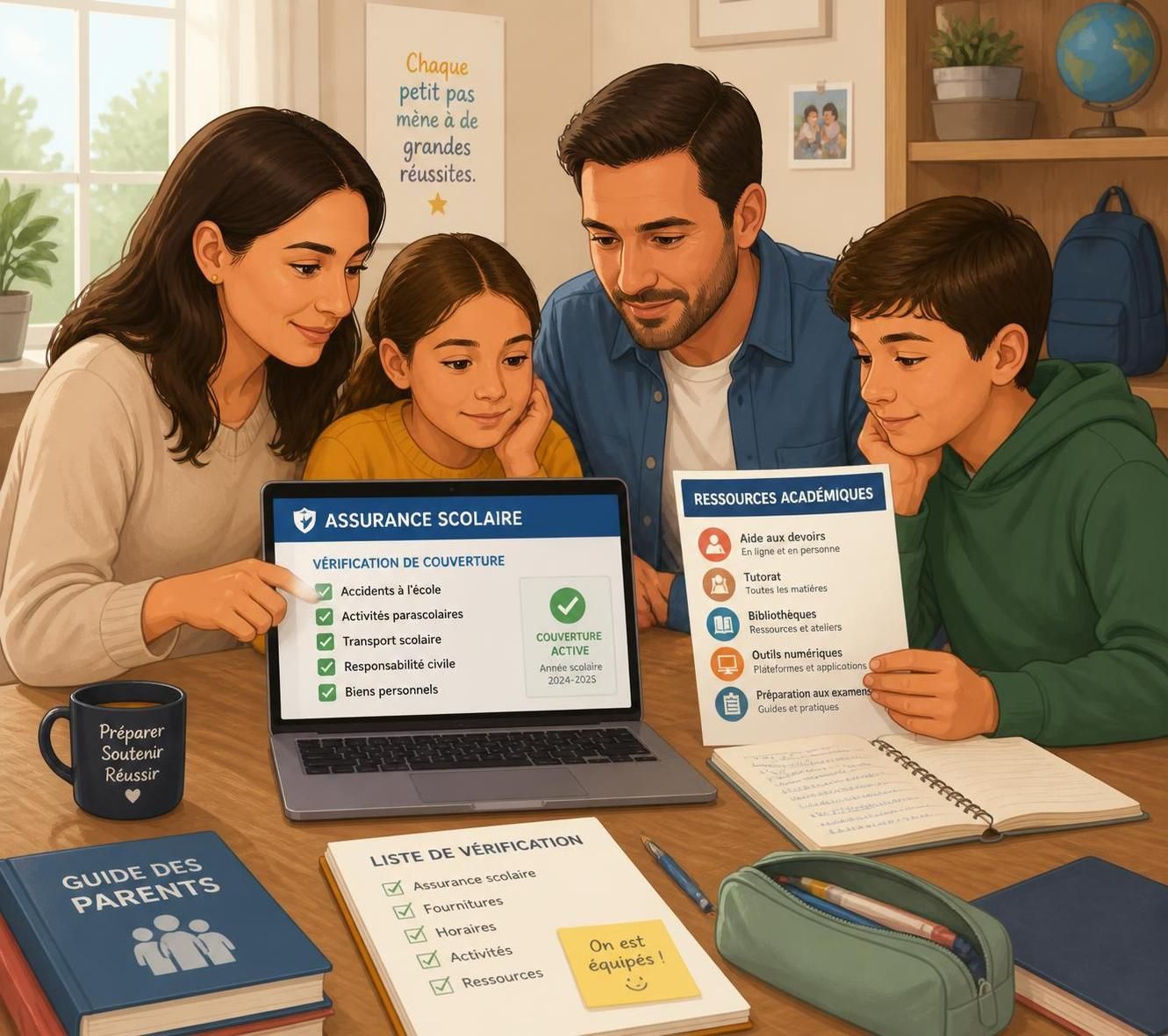 découvrez notre assurance scolaire spécialement conçue pour les enfants en instruction en famille déclarée à l'académie, garantissant sécurité et tranquillité tout au long de l'année.