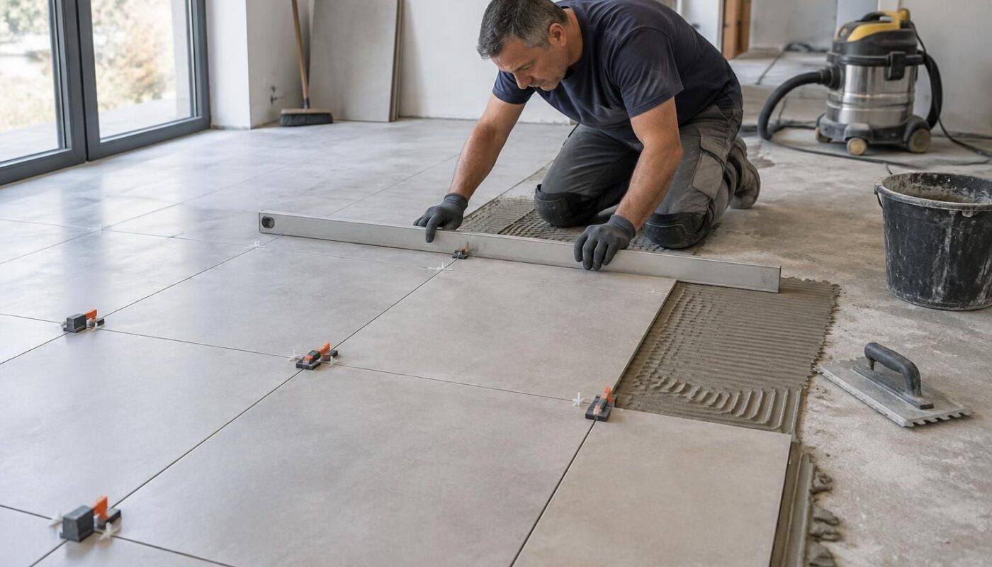 découvrez les conditions à vérifier et les étapes de préparation pour poser du carrelage grand format sur un ancien sol, durablement et sans mauvaises surprises.