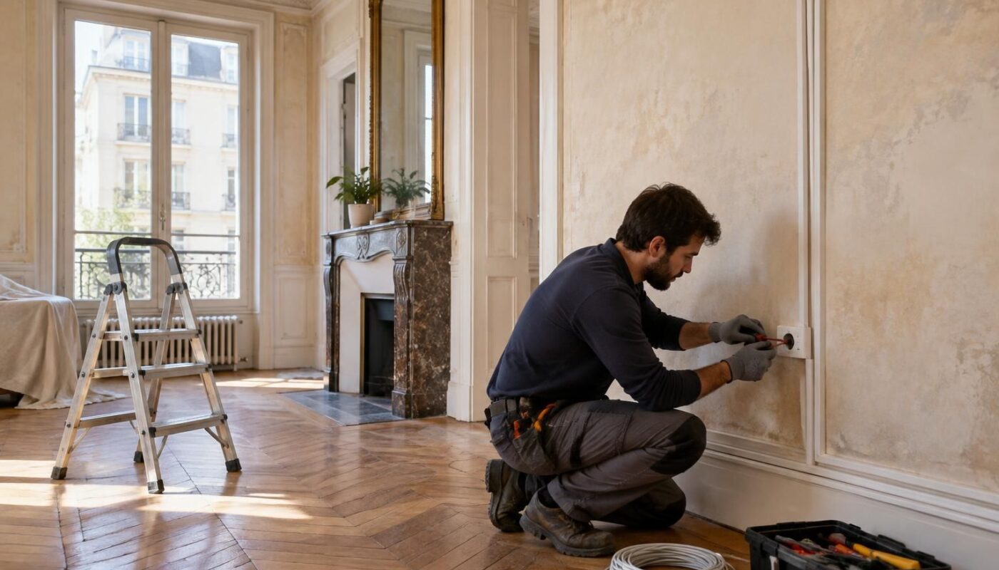 découvrez comment refaire l’électricité d’un appartement ancien sans tout casser : solutions adaptées, étapes clés et conseils pour préserver vos murs.